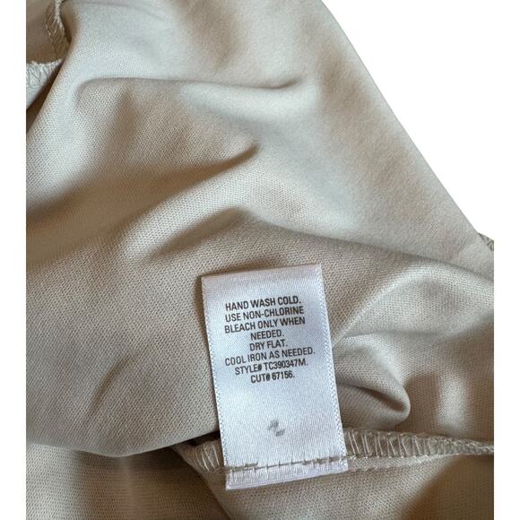 DB Established | Women's Cream Sleeveless Dress | Size 10 | NWT | 0962 - Picture 8 of 10